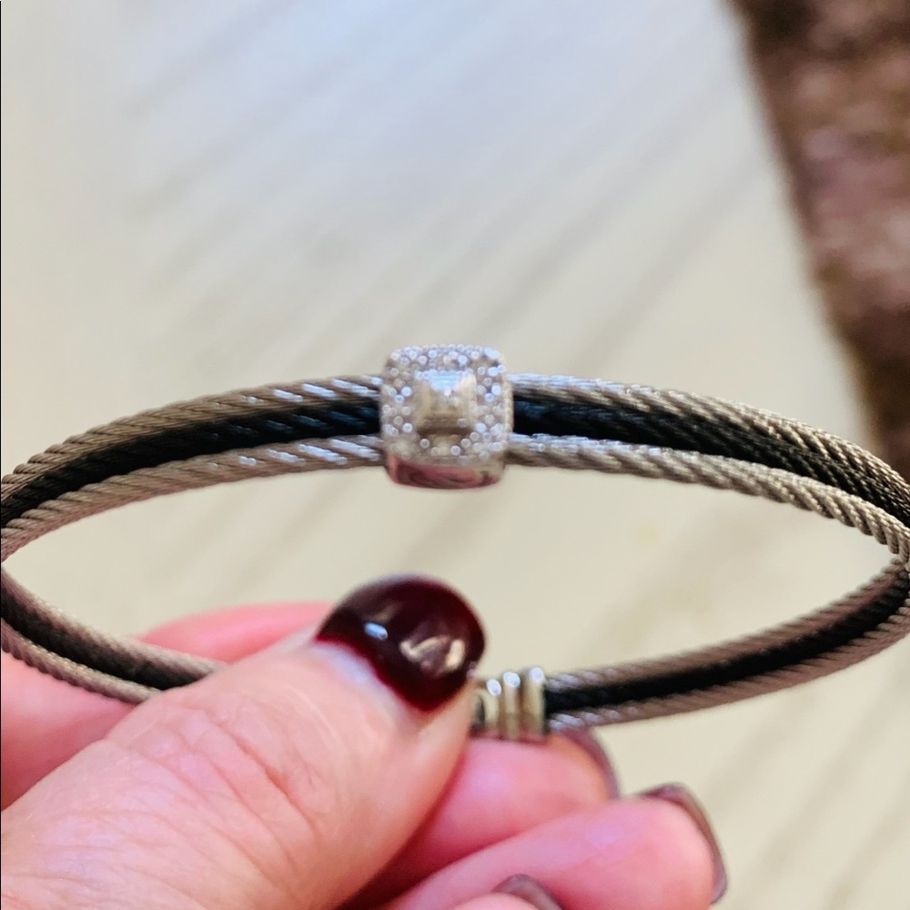 ALOR  stackable cable bracelets